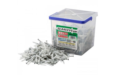 ロブテックス製 ネイルプラグ(鉄)徳用セット(ALC・コンクリート用)